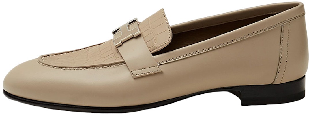 (Women) HERMES Paris Low-Top Loafer 'Beige Croc' H221220Z-T8 Buy (Women) HERMES Paris Low-Top Loafer 'Beige Croc' H221220Z-T8