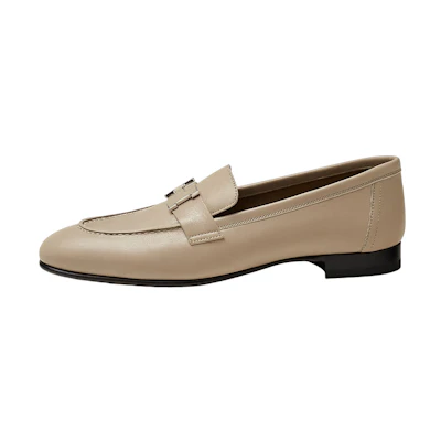 (W) HERMES Paris Low Top Lace-Up 'Beige Fashion'