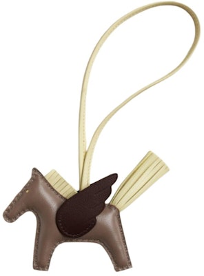 (W) HERMES 女士款圖案設計多色小牛皮吊飾 105588410 Shop (W) HERMES 女士款圖案設計多色小牛皮吊飾 105588410