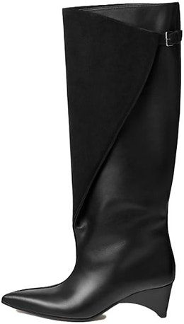 women-hermes-pointed-toe-high-heel-buckle-knee-high-boots-black-h232007-z-02