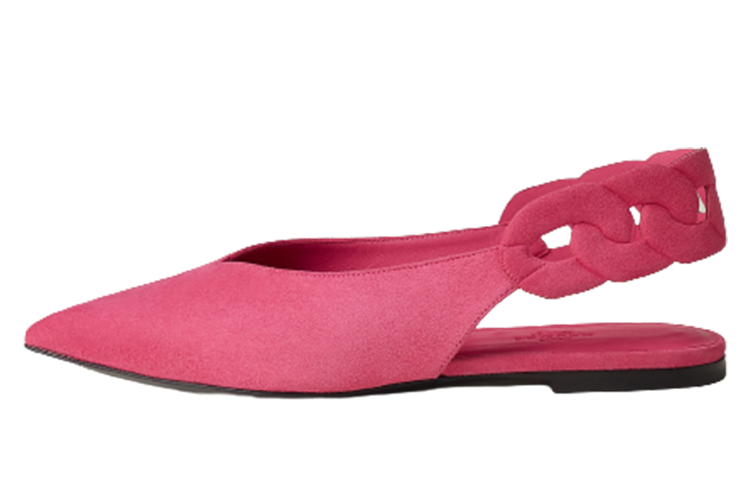 (Women) HERMES Pointed Toe Slip-On 'Pink' H231126Z-OV