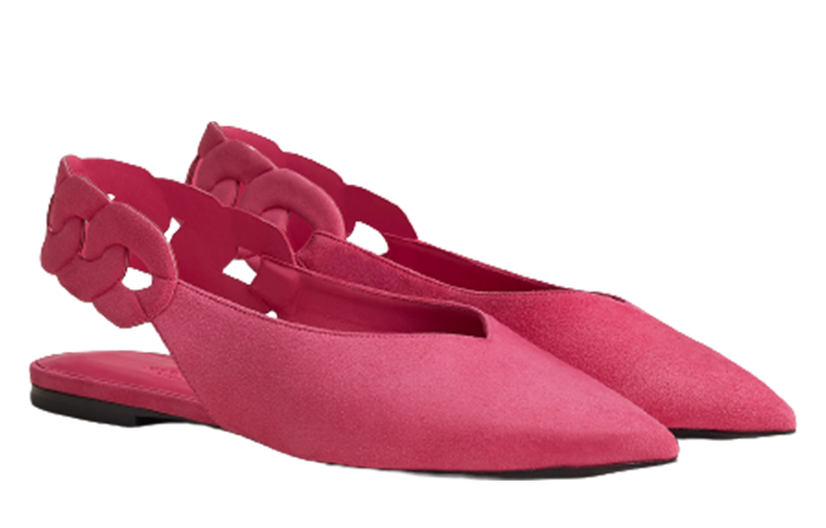Lookbook (W) 爱马仕尖头便鞋'粉色' H231126Z-OV