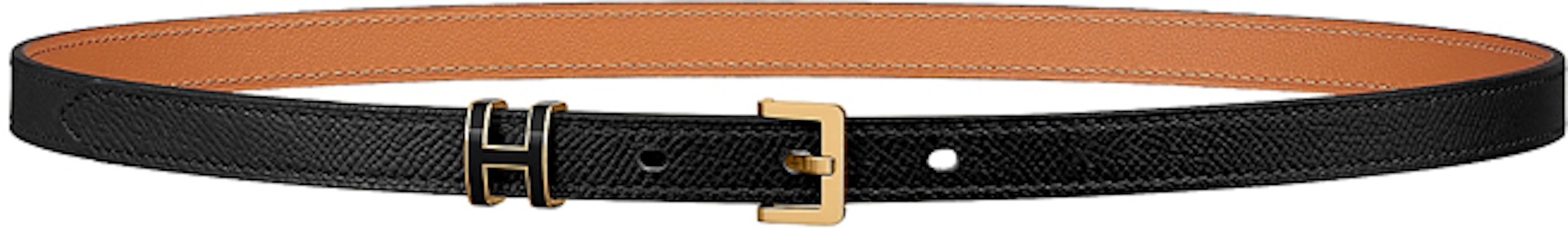 (W) エルメス ポップH 15 ブラック カーフレザー ベルト ゴールドバックル 幅1.5cm H081087CC89 Buy (W) エルメス ポップH 15 ブラック カーフレザー ベルト ゴールドバックル 幅1.5cm H081087CC89