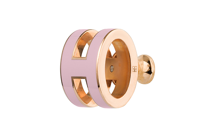 (Women) HERMES Pop H Earrings Rose Gold Candy Pink for Women H608001FO85 圖 3