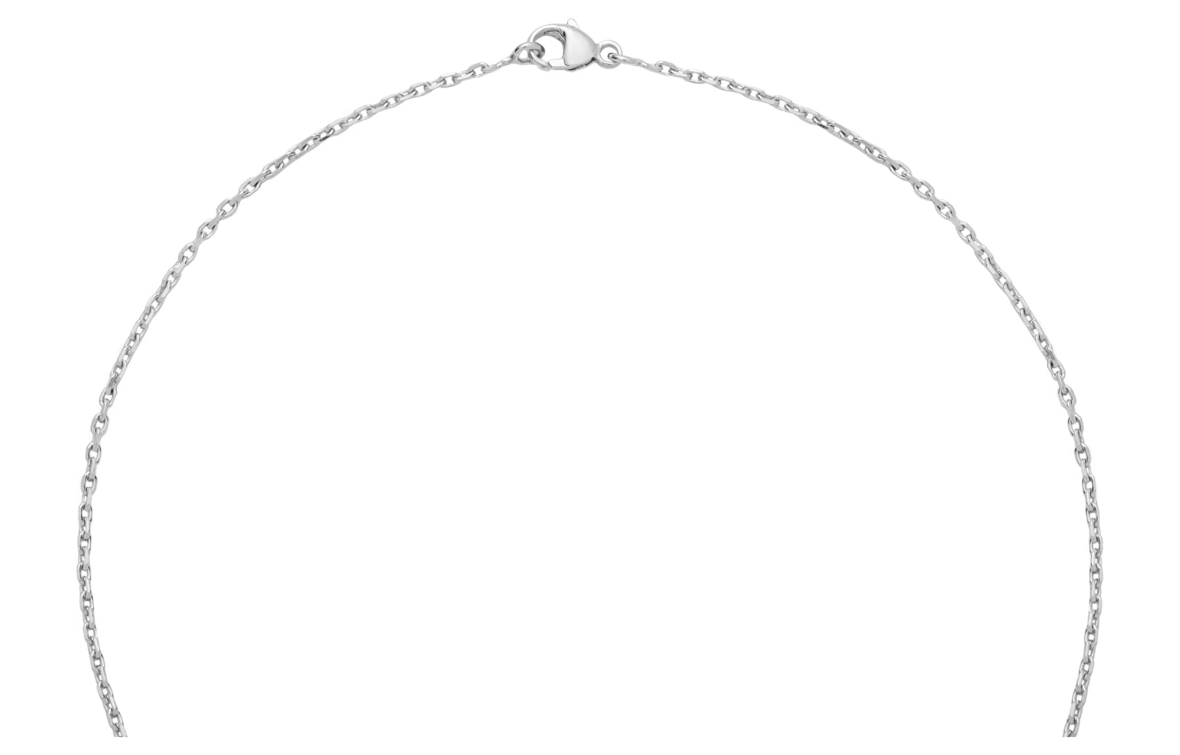 (Women) HERMES POP H Graffiti Orange & Silver Chain Metal Necklace Edition H147991FP1B 圖 5