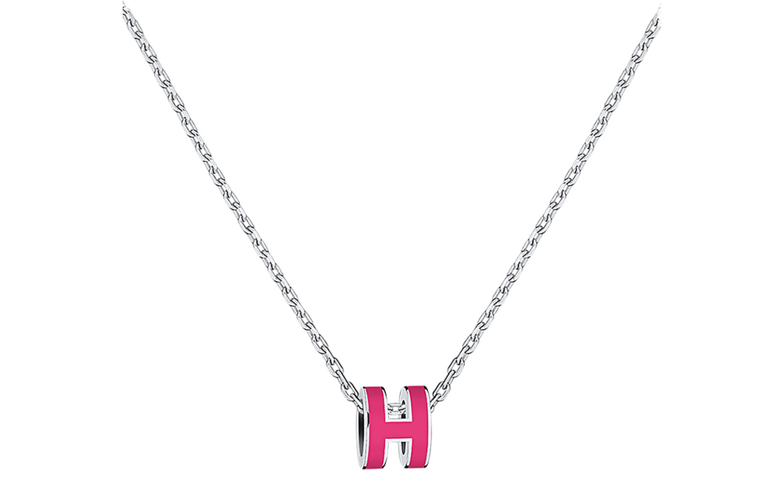 (Women) HERMES POP H Logo Metal Necklace for Women H147992FPS7