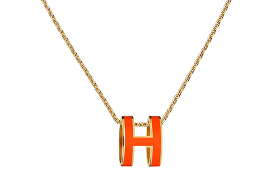 (Women) HERMES POP H Necklace Collection Gold Simple Trendy Necklace H147991F-1B