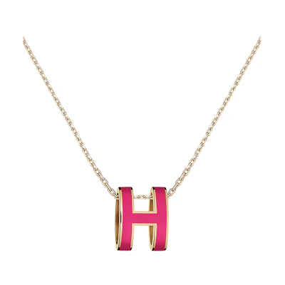(Women) HERMES Pop H Palladium-Plated Necklace for Women H147991F-S7