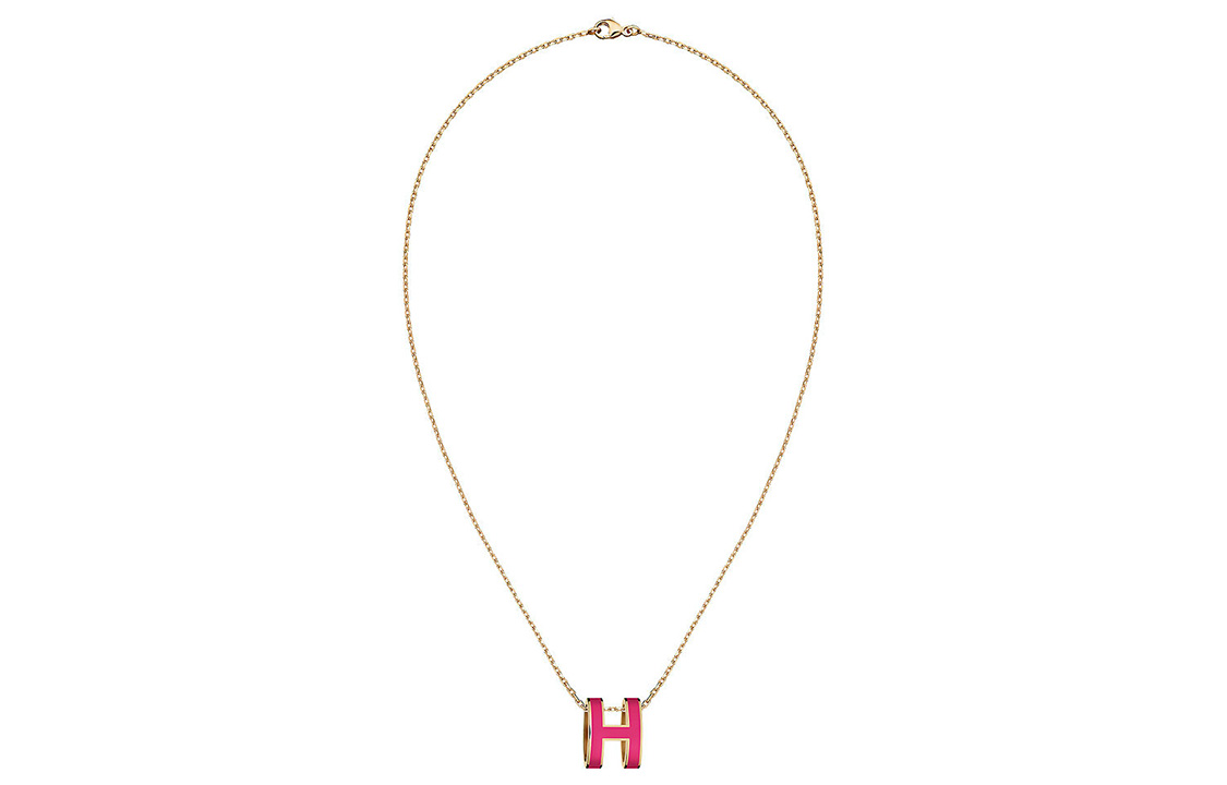 (Women) HERMES Pop H Palladium-Plated Necklace for Women H147991F-S7 圖 3