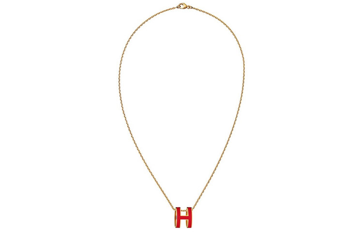 (Women) HERMES Pop H Series Brass Necklace for Women H147991F-12 圖 3