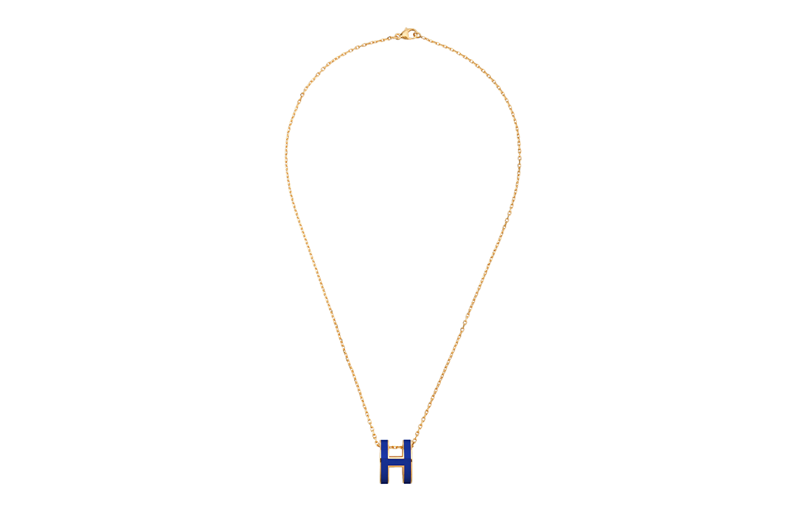 (Women) HERMES Pop H Series Classic Trendy Metal Necklace for Women H147991F-14 圖 4