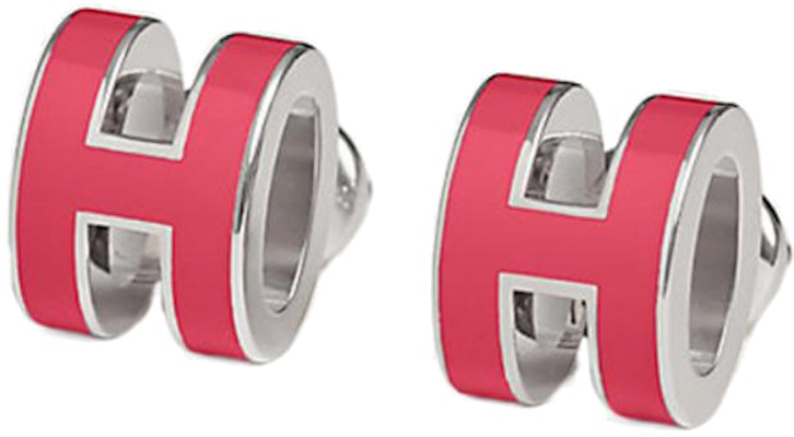 (W) エルメス ポップHシリーズ レディースミニイヤリング ローズピンク. H608002FP65 Order (W) エルメス ポップHシリーズ レディースミニイヤリング ローズピンク. H608002FP65