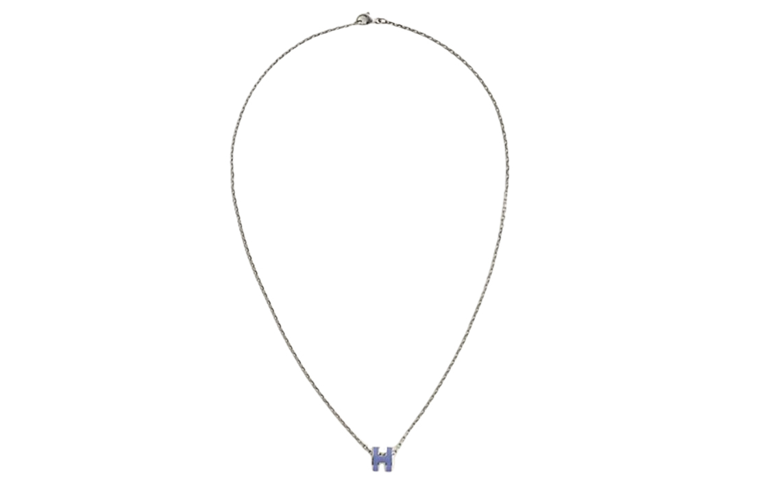 (Women) HERMES POP H Series Mini Pop H Pendant Metal Necklace for Women. h147992fp11 圖 3