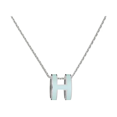 (Women) HERMES POP H Series Stylish Trendy Metal Necklace for Women H147991FP43