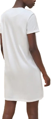 (Women) HERMES Printed Crewneck Short Sleeve Dress White Fashion. H4E4530DA90 Lookbook (Women) HERMES Printed Crewneck Short Sleeve Dress White Fashion. H4E4530DA90