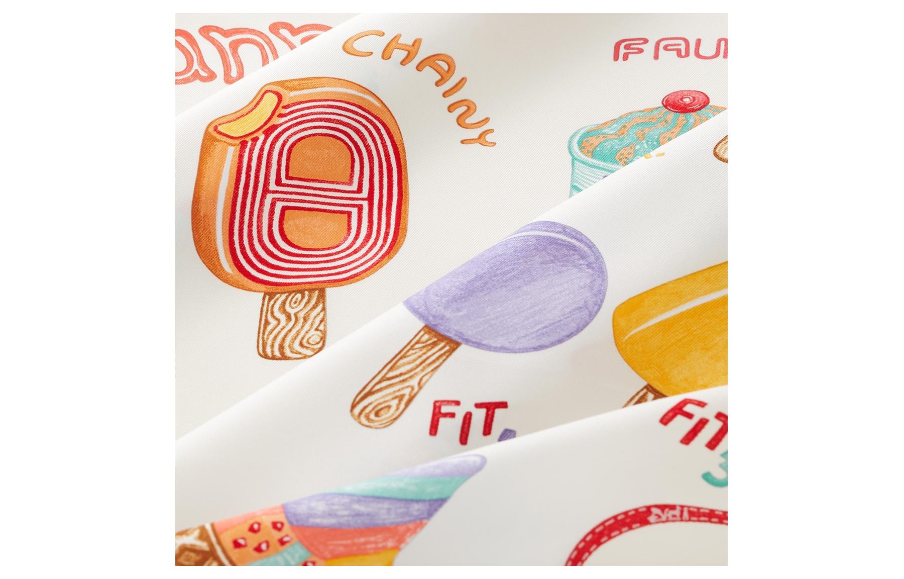 (Women) HERMES Printed Silk Scarf for Women - White. H984109S 05 圖 4