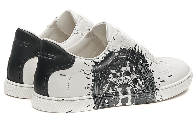 Shop (W) HERMES Quicker ''Blanc Noir Graffiti'' H212203Z-91