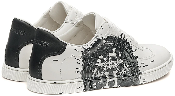 (W) HERMES Quicker ''Blanc Noir Graffiti'' H212203Z-91 Shop (W) HERMES Quicker ''Blanc Noir Graffiti'' H212203Z-91