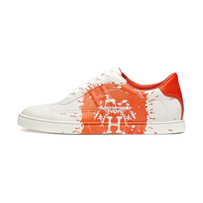 (W) HERMES Quicker 'White Orange'