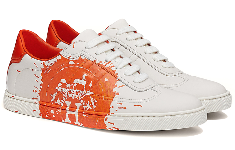 Lookbook (W) HERMÈS Quicker ''Blanc Orange'' H212203Z-90