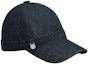 Shop (W) HERMES Topi Baseball Wanita Desain Pita Katun Biru Indigo H242024N