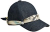 Purchase (W) HERMES Topi Baseball Wanita Desain Pita Katun Biru Indigo H242024N