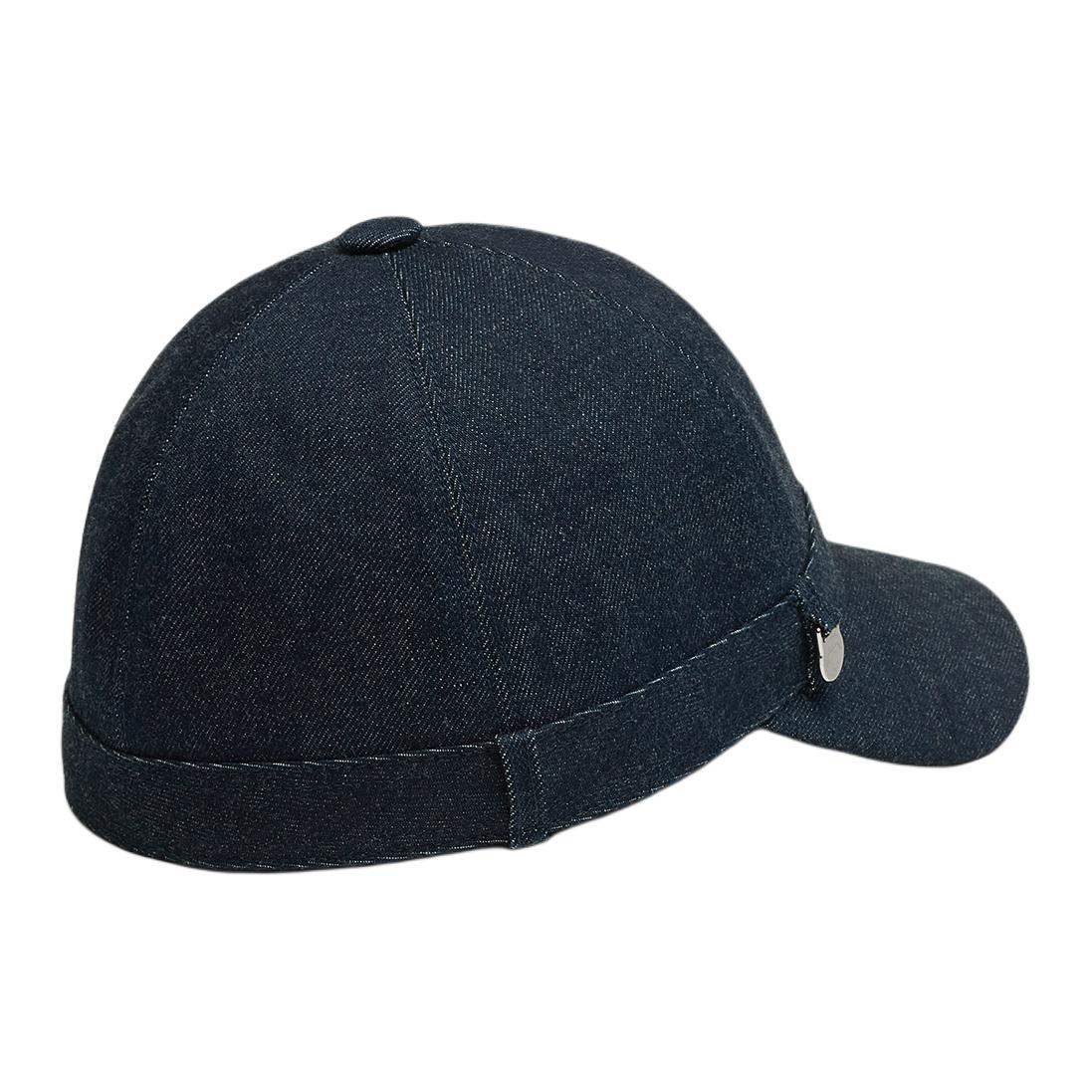 Details for (W) HERMES Topi Baseball Wanita Desain Pita Katun Biru Indigo H242024N