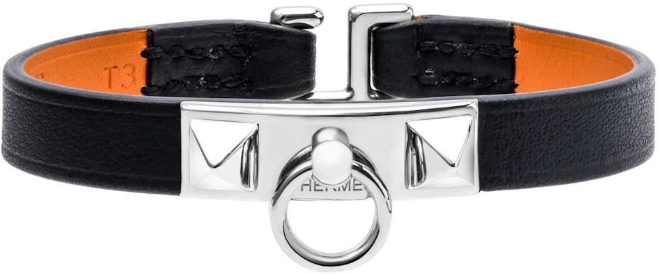 (W) HERMES Rivale Mini Gelang Hitam. H081181CK89T1 Shop (W) HERMES Rivale Mini Gelang Hitam. H081181CK89T1