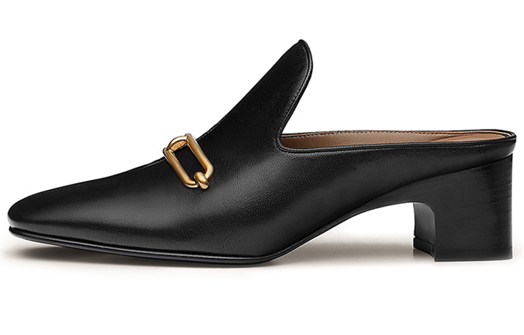 (Women) HERMES Roulis 'Black Gold Buckle' H212035Z-02