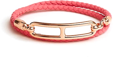 (Women) HERMES Roulis Double Tour Bracelet Women’s - Rhododendron Pink. H071727FO8WT2 (Women) HERMES Roulis Double Tour Bracelet Women’s - Rhododendron Pink. H071727FO8WT2