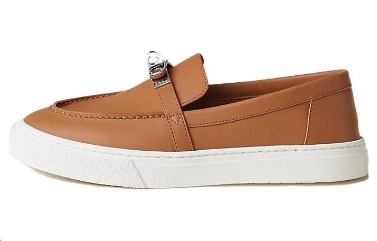 (Women) HERMES Round-Toe Buckle 'Khaki' H231015Z-02