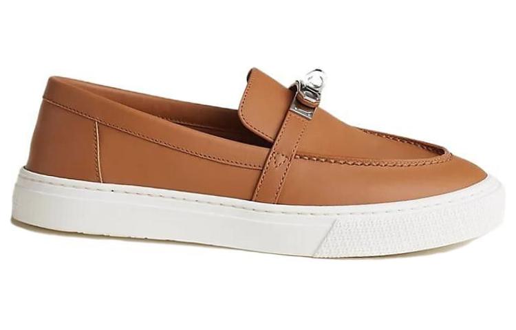 Order (W) HERMES Runde-Zehen Schnalle ''Khaki'' H231015Z-02