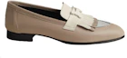Order (W) HERMES Loafers de punta redonda 'Beige' H232136Z-B3