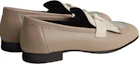 Shop (W) HERMES Loafers de punta redonda 'Beige' H232136Z-B3