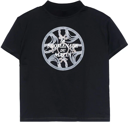 (W) HERMES Kaos Hitam Lengan Pendek Kasual Cetak Huruf Bulat SS22 H2H4604DU02 Buy (W) HERMES Kaos Hitam Lengan Pendek Kasual Cetak Huruf Bulat SS22 H2H4604DU02