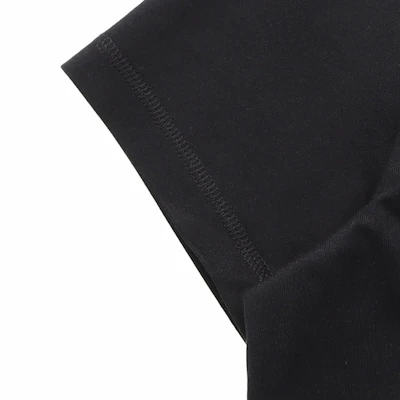 (W) HERMES Kaos Hitam Lengan Pendek Kasual Cetak Huruf Bulat SS22 H2H4604DU02 Cheap (W) HERMES Kaos Hitam Lengan Pendek Kasual Cetak Huruf Bulat SS22 H2H4604DU02