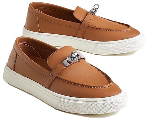 (W) HERMES Zapato Punta Redonda con Hebilla 'Khaki' H231015Z-02 Lookbook (W) HERMES Zapato Punta Redonda con Hebilla 'Khaki' H231015Z-02
