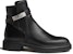 (Women) HERMES Round Toe Fashion Ankle Boots 'Black Leather' H212111Z-02