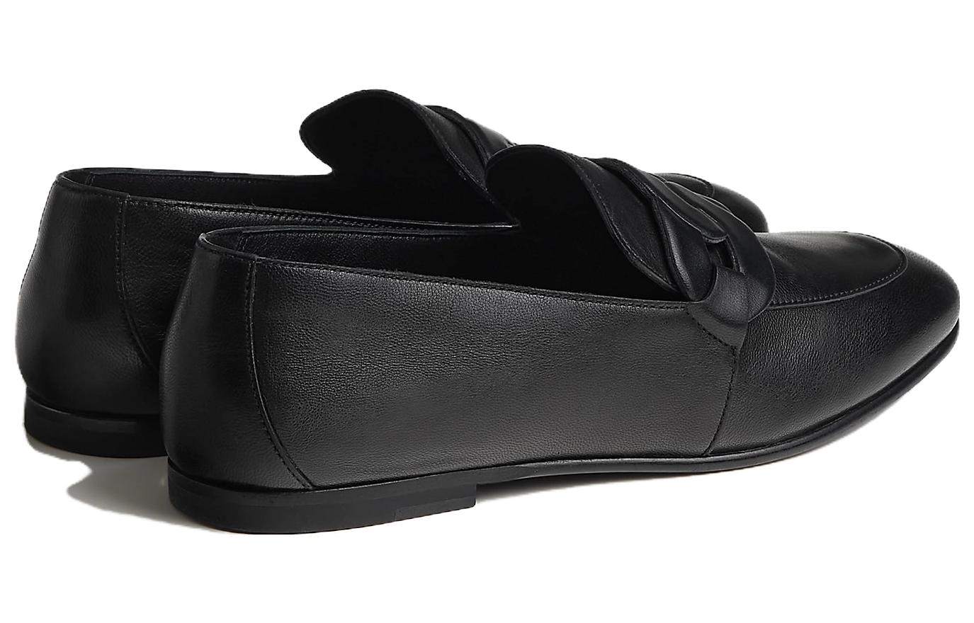 Shop (W) HERMES Kasut Loafer Hujung Bulat 'Hitam' H232011Z-02