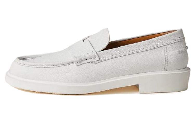 (Women) HERMES Round Toe Loafer 'Blanc' H231950Z-A90
