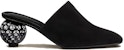 (Women) HERMES Round Toe Slip-On 'Black Cut-Out Heel' H212001Z-02