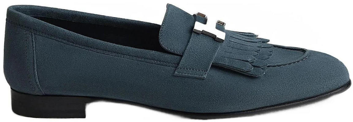 (W) HERMES Zapatos Sin Cordones Punta Redonda 'Azul Cielo' H181071Z-Q8 Order (W) HERMES Zapatos Sin Cordones Punta Redonda 'Azul Cielo' H181071Z-Q8