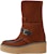 (W) HERMES But Boot Tanpa Tali Hujung Bulat 'Coklat' H232029Z-20