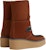 (W) HERMES But Boot Tanpa Tali Hujung Bulat 'Coklat' H232029Z-20