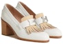 Lookbook (Women) HERMES Round Toe Slip-On High Heels 'White' H221066Z-91