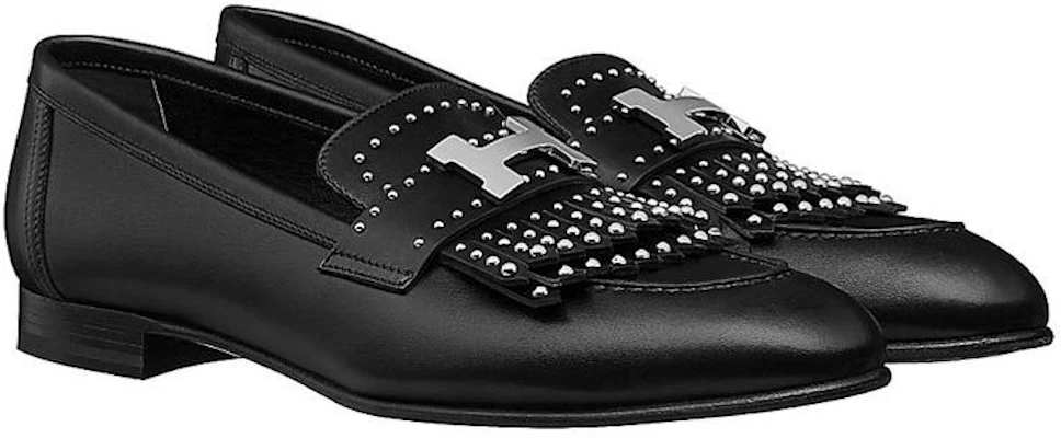 (W) HERMES Mocassino ''Pelle di Vitello Nera'' H201087Z-02 Lookbook (W) HERMES Mocassino ''Pelle di Vitello Nera'' H201087Z-02