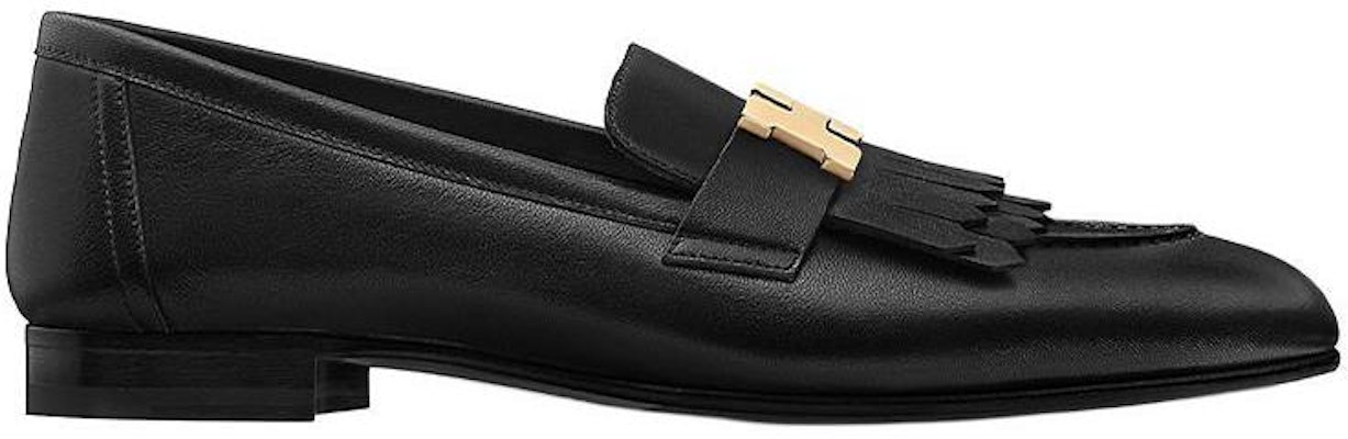 HERMES 愛馬仕 Royal Loafers 山羊皮 時尚樂福平底鞋 黑色 Order HERMES 愛馬仕 Royal Loafers 山羊皮 時尚樂福平底鞋 黑色