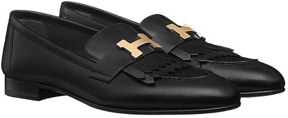 HERMES 愛馬仕 Royal Loafers 山羊皮 時尚樂福平底鞋 黑色 Lookbook HERMES 愛馬仕 Royal Loafers 山羊皮 時尚樂福平底鞋 黑色