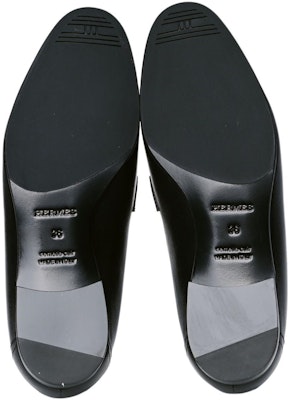 HERMES 愛馬仕 Royal Loafers 山羊皮 時尚樂福平底鞋 黑色 Purchase HERMES 愛馬仕 Royal Loafers 山羊皮 時尚樂福平底鞋 黑色