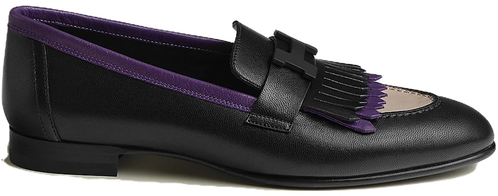 (W) HERMÈS Mocassin Royal ''Noir Violet'' H232136Z-02 Order (W) HERMÈS Mocassin Royal ''Noir Violet'' H232136Z-02